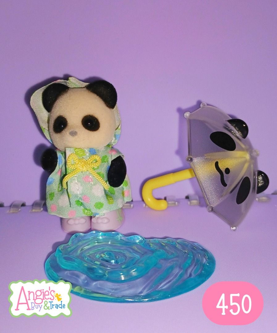 Panda Raincoat Duo Sylvanian Families (Category: Figurines & Statues) located in Quezon City. Submitted by angie_bells (Listing ID 1469986300, Image 1). Description: 𝗪𝗧𝗦/𝗙𝗦🛍️ ୨ৎ X Sensi | Some items are secondhand, while others are brand new po 😊 📍 𝗟𝗼𝗰𝗮𝘁𝗶𝗼𝗻: QC 📦 𝗦𝗵𝗶𝗽𝗽𝗶𝗻𝗴: J&T only (buyer shoulders sf) 🗓️ Will ship the day after the invoice is sent 😊 💸 𝗠𝗢𝗣: GCash / MariBank ⏳ 𝗣𝗔𝗬𝗢 𝗢𝗡𝗟𝗬 💭 𝗥𝗙𝗦: Letting go 