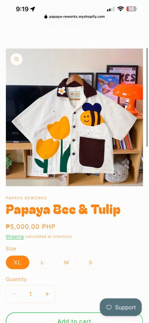 Papaya Reworks (Category: Shirts) located in Mandaluyong City. Submitted by smmill (Listing ID 1470085008, Image 2). Description: .