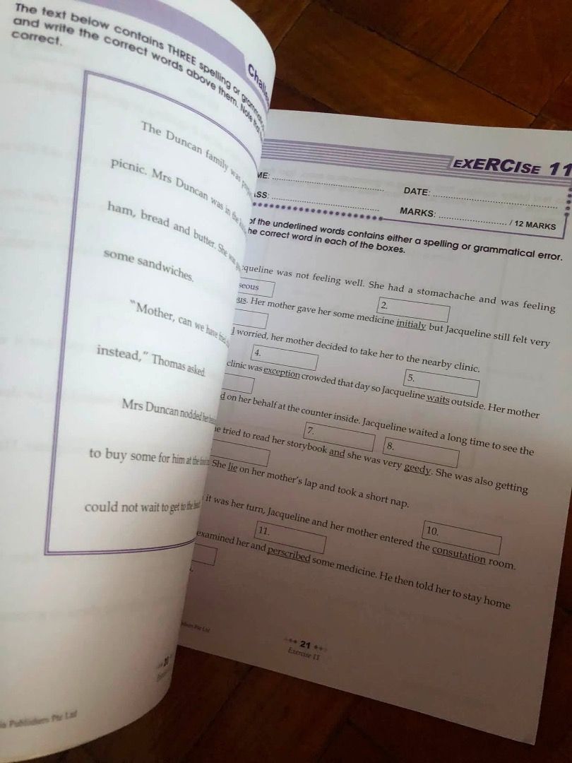 [PB] Grade 5 - Teachers @ work Conquer Editing for Primary Levels Workbook by J. Lee (Category: Assessment Books) located in San Juan City. Submitted by ttanmien (Listing ID 1469961582, Image 3). Description: ⚜️✨⚜️✨⚜️✨⚜️✨⚜️✨⚜️ 💁🏻‍♀️SELLING PRICE: ₱200 Original Price: Around ₱1,500 💁🏻‍♀️Book Genre: NonFiction, Children's Nonfiction, educational textbook, Activity Book, Workbook 💁🏻‍♀️Book insight: designed to provide focused, targeted practic