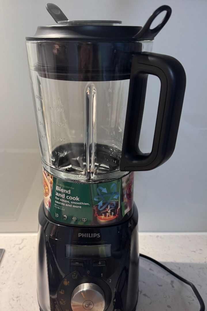 Philips Soup and Smoothie Maker Blender with Recipe Book, TV & Home ...