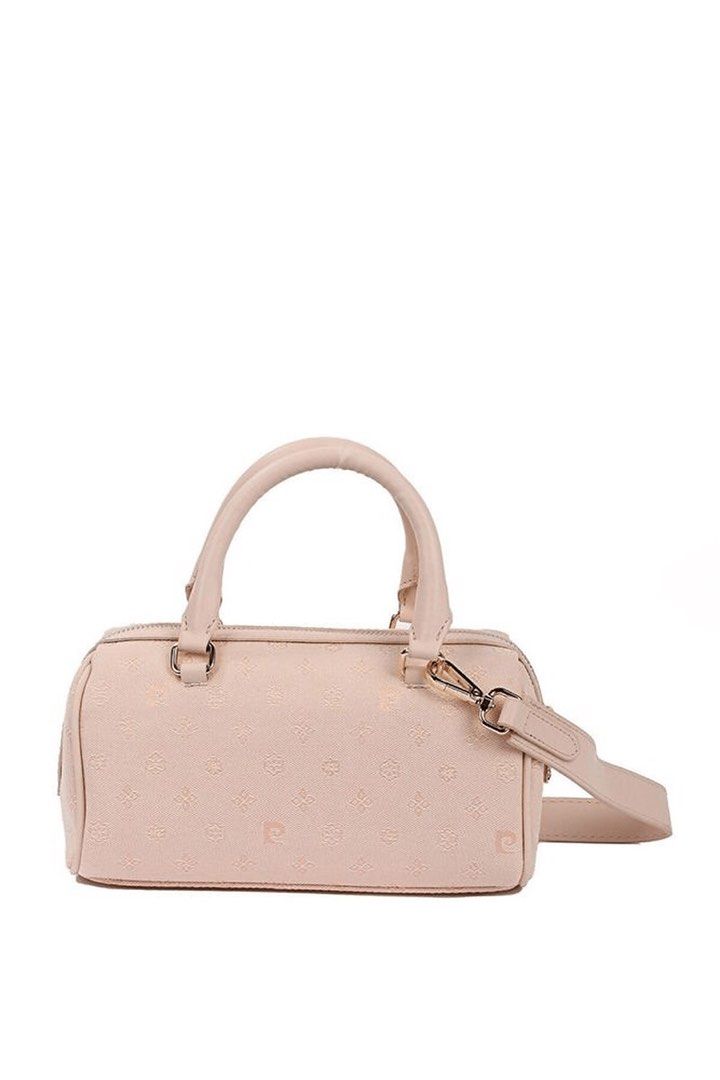 Pierre Cardin Light Pink Two Way Bag (Category: Cross-body Bags) located in Naga. Submitted by she_clutter (Listing ID 1470111298, Image 2). Description: Condition: 7.5/10 Flaws: - Loose Thread - Needs Wash/Minimal Stains.