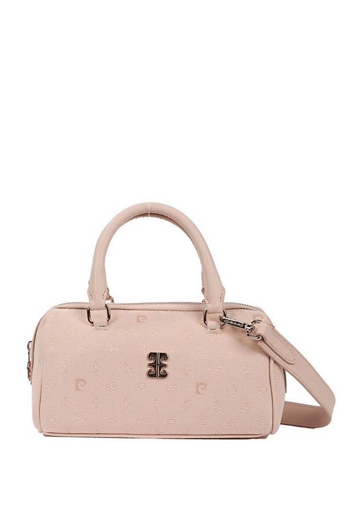 Pierre Cardin Light Pink Two Way Bag (Category: Cross-body Bags) located in Naga. Submitted by she_clutter (Listing ID 1470111298, Image 1). Description: Condition: 7.5/10 Flaws: - Loose Thread - Needs Wash/Minimal Stains.
