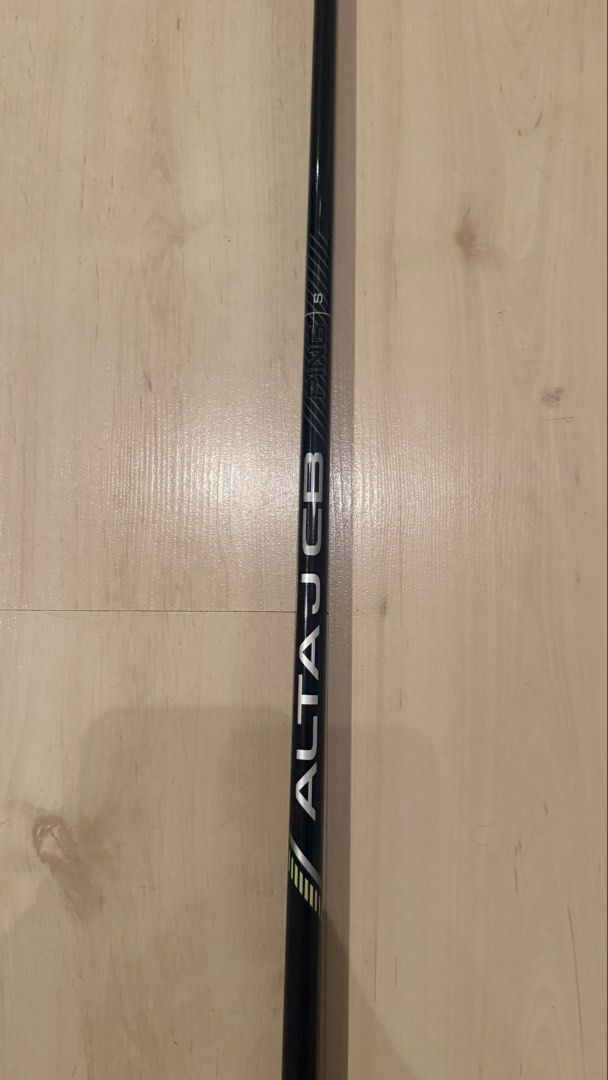 Ping Alta J CB S Flex Golf Driver Shaft (Category: Golf) located in Paranaque City. Submitted by mjohansson (Listing ID 1470070819, Image 2). Description: - Model: Ping Alta J CB Golf Shaft - Flex: Stiff (S) - Color: Clean black finish with silver branding - Inclusions: Adapter tip and standard grip already installed - Length: Standard replacement length - Condition: Ready to install into your compatible Ping driver or wood head.