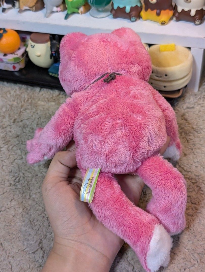 Pink Pickles The Frog Plush (Category: Plushies & Soft Toys) located in San Pedro. Submitted by eurisilvers (Listing ID 1469967768, Image 2). Description: — shipping is via J&T Express — mop: gcash, maya, bank transfer — location: san pedro city, laguna.