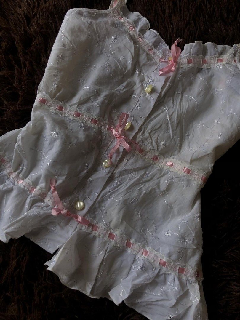 Pink Ribbon Trim Camisole (Category: Sleeveless) located in Tagum. Submitted by zealfish_9718e4 (Listing ID 1470018030, Image 2). Description: .
