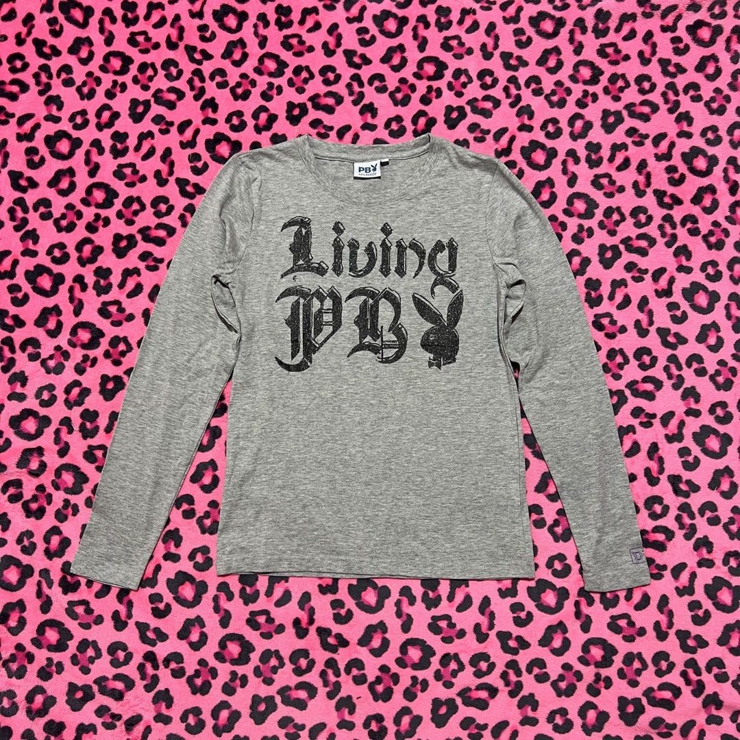 Playboy longsleeve, Playboy bag (Category: Longsleeves) located in Quezon City. Submitted by __bbbooo (Listing ID 1470018481, Image 2). Description: playboy longsleeve size large ₱999 playboy bag ₱2,499.