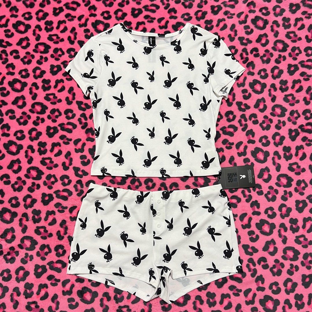 Playboy set (Category: Sets or Coordinates) located in Quezon City. Submitted by __bbbooo (Listing ID 1470066150, Image 1). Description: playboy set size small ₱799.