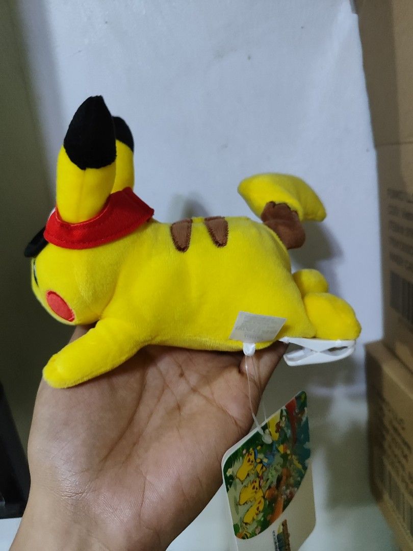 Pokémon 30th anniversary Race plush Pikachu shoulder clip (Category: Plushies & Soft Toys) located in Quezon City. Submitted by hirayakarilagan (Listing ID 1470049830, Image 3). Description: Pokémon 30th anniversary Race plush Pikachu shoulder clip with brand/license tag never used in race.