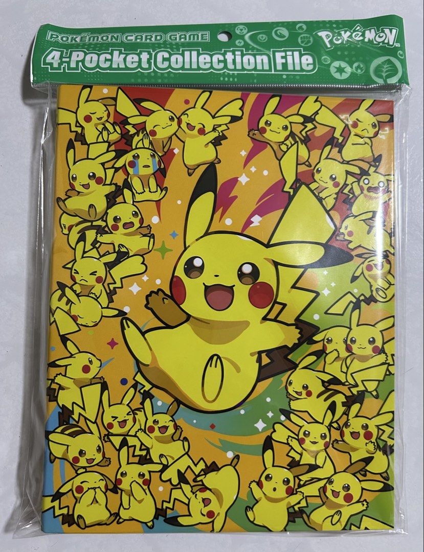 Pokémon Center original 4 pocket collection file, Toys & Collectibles ...