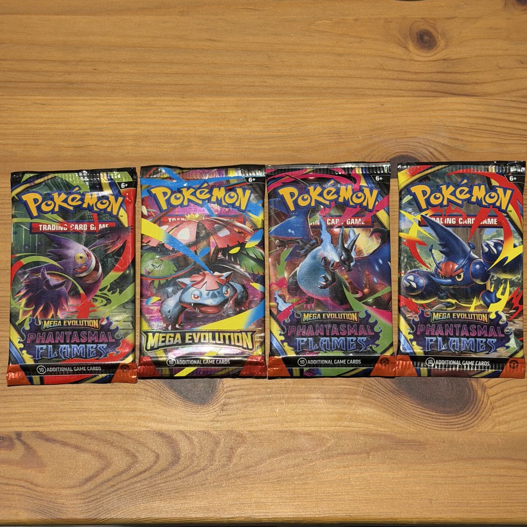Pokémon Mega Evolution Phantasmal Flames, Toys & Collectibles, Trading ...