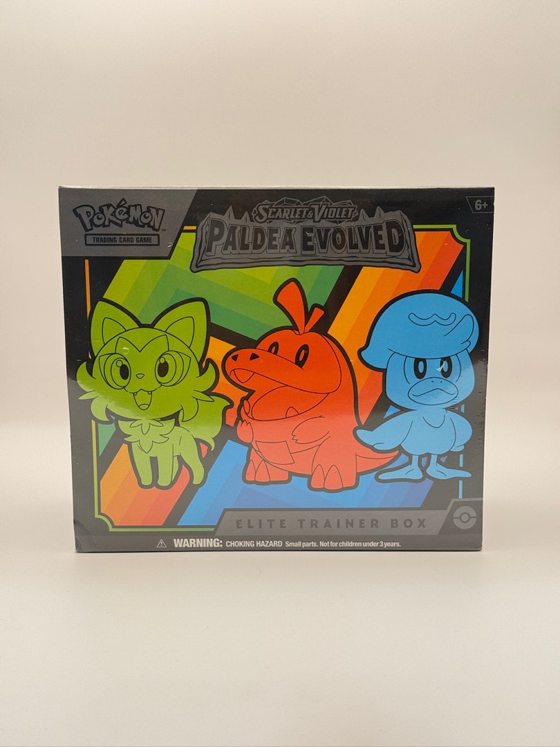 Pokémon Scarlet & Violet—Paldea Evolved Elite Trainer Box (ETB) English ...