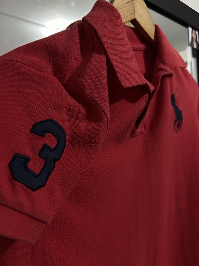 Polo Ralph Lauren Big Pony (Size 7) (Category: Shirts) located in Pateros City. Submitted by _ramonparian (Listing ID 1470111373, Image 3). Description: Size 7 On Tag Width: 14.5 Length: 20 | Back: 21.5 Color Rate: 9.5/10.