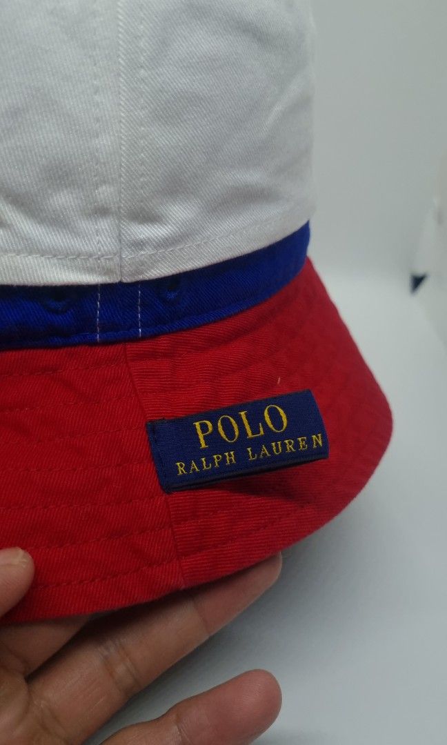 POLO RALPH LAUREN REVERSIBLE BUCKET HAT (Category: Caps & Hats) located in Baguio. Submitted by selectioncorner93 (Listing ID 1470046487, Image 3). Description: SMALL TO MEDIUM FRAME.