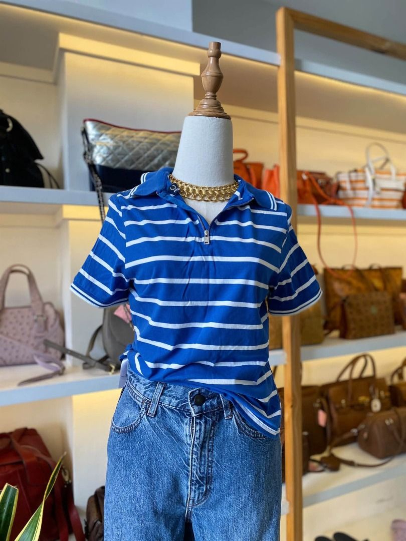 POLO STRIPE TOP (Category: Shirts) located in Baguio. Submitted by asna_taku (Listing ID 1470046269, Image 1). Description: POLO STRIPE TOP SMALL ₱580.