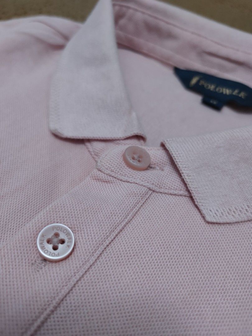 POLOWALK POLO SHIRT (Light Pink) (Category: Tshirts & Polo Shirts ) located in Baguio. Submitted by jathriftx (Listing ID 1470112165, Image 3). Description: POLOWALK POLO SHIRT (Light Pink) Medium Good as new 👌 Ganda nito mga boss 650 + sf.