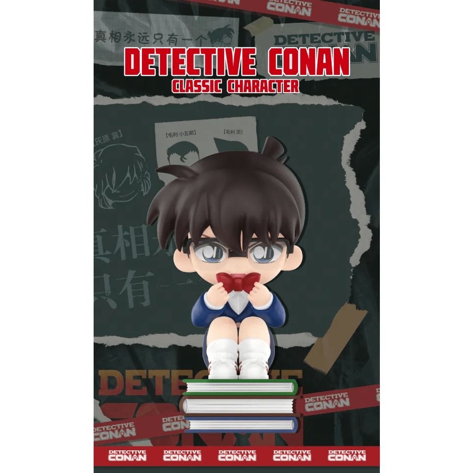 [Pop Mart] Detective Conan Classic Character Series (Category: Designer & Blind Box Toys) located in Valenzuela. Submitted by littlechopletsph (Listing ID 1470066752, Image 1). Description: P800 EACH / P750 EACH IF BUYING 3 OR MORE Amuro Toru Kyogoku Makoto Hattori Heiji Mori Ran Edogawa Conan Haibara Ai Toyama Kazuha Akai Shuichi Kid the Phantom Thief Suzuki Sonoko Mori Kogoro Kudo Shinichi - Opened box, sealed foil MOP: Gcash/BPI MOD: J&T/SDD.