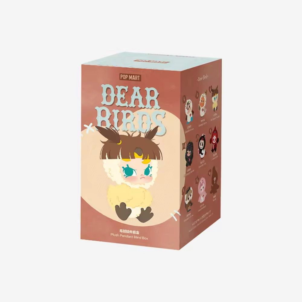 POP MART Dear Birds Dimoo Plush Pendant Confirmed Box (Category: Plushies & Soft Toys) located in Mandaluyong City. Submitted by blindboxvault (Listing ID 1469978406, Image 2). Description: - 100% Authentic Pop Mart Dear Birds Plush Pendant - Character: Dimoo - Condition: Brand new, confirmed box from Pop Now - Shipping available, shouldered by buyer 📍 Mandaluyong.