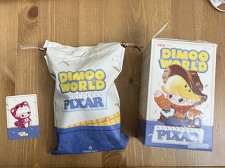 POP MART 泡泡瑪特 DIMOO x Pixar 勞蘇 Lotso 盲盒, 玩具收藏品, 手辦及模型, 設計師玩具及盲盒 - Carousell