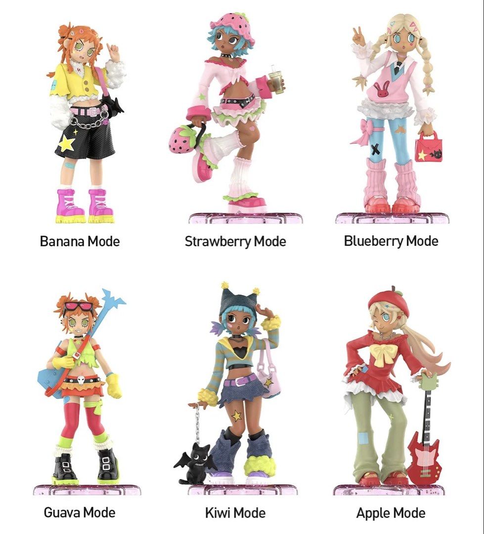 Toy Rioters POP MART Peach Riot Sugar Mode Series Figures Blind Box, Toys ...