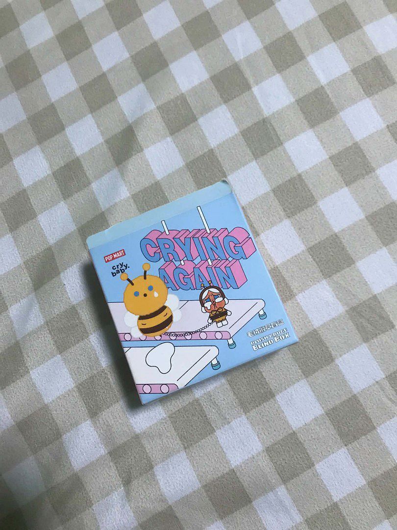 POPMART CRYBABY - Plush Badge Blind Box (Category: Designer & Blind Box Toys) located in Quezon City. Submitted by mysticowl.972175 (Listing ID 1470096730, Image 1). Description: POPMART - CRYBABY CRYING AGAIN SERIES - Plush Badge Blind Box✨ Opened but with complete inclusion and still in good condition Rfs: nakatambay lang, di nagagamit 📍For meet up at Waltermart Muñoz EDSA or at Project 8, Road 20, McDonald's.