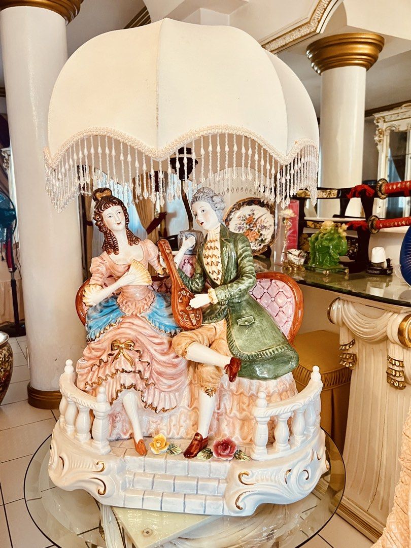 Porcelain Courting Couple Pair (Category: Other Home Decor) located in San Mateo. Submitted by dipartean65451 (Listing ID 1470022960, Image 1). Description: .