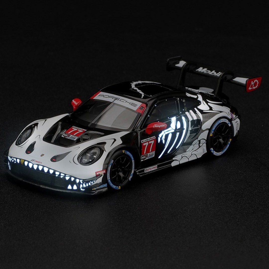 [PRE ORDER] Mini GT 1436 : Porsche 911 GT3 RS Custom Skeleton Livery ...