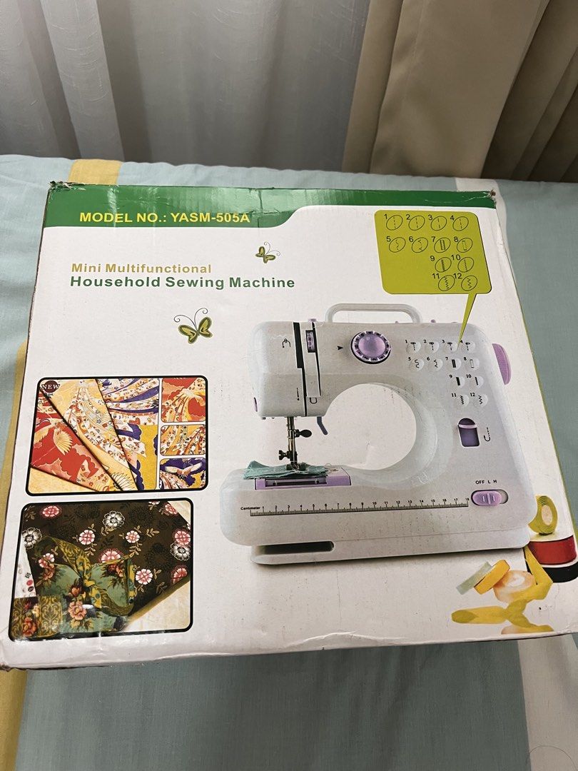 Portable Sewing Machine (Category: Everything Else Others) located in Makati City. Submitted by jijisshoppe (Listing ID 1470040281, Image 2). Description: tested but havent used..