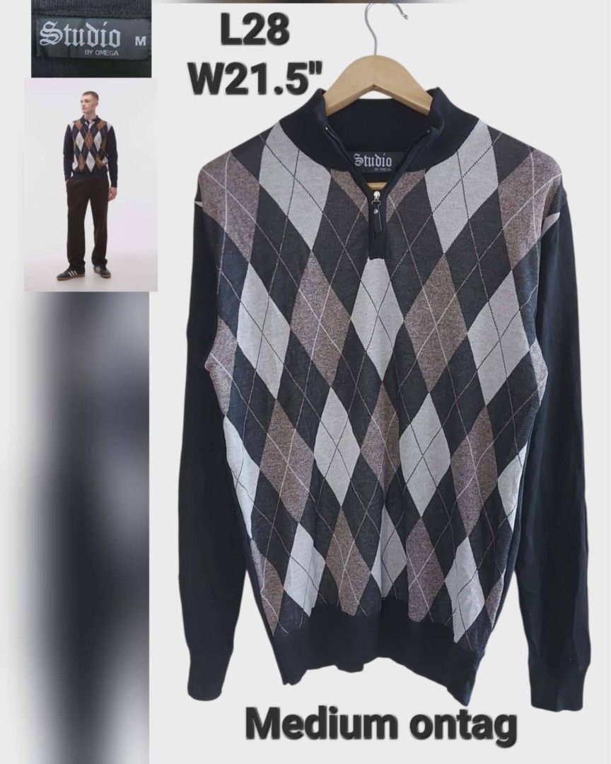Preloved casual Men knitted Qzip (Category: Activewear) located in Manila. Submitted by vestir.thrifts (Listing ID 1469977371, Image 3). Description: Preloved Men's casual knitted Qzip sizes and dimensions are already indicated each photos Prices starts at 369.00 upto 389.00 each only "NO FREE SF".