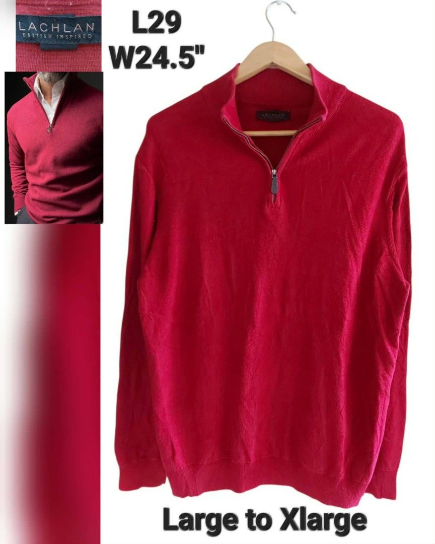 Preloved casual Men knitted Qzip (Category: Activewear) located in Manila. Submitted by vestir.thrifts (Listing ID 1469977371, Image 1). Description: Preloved Men's casual knitted Qzip sizes and dimensions are already indicated each photos Prices starts at 369.00 upto 389.00 each only "NO FREE SF".