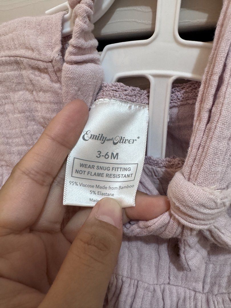 Preloved Emily & Oliver Set 3-6months (Category: Babies & Kids Fashion) located in Angeles City. Submitted by shamiescorner (Listing ID 1470064332, Image 2). Description: Preloved Emily & Oliver Set Size: 3-6m 🏷️ ₱200 ✔️Used once 📍Angeles City, Pampanga.