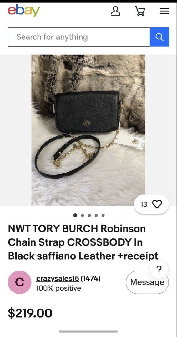Preloved original Tory Burch (Category: Luxury Bags & Wallets) located in Manila. Submitted by nylan1227 (Listing ID 1469976280, Image 1). Description: Like new condition.