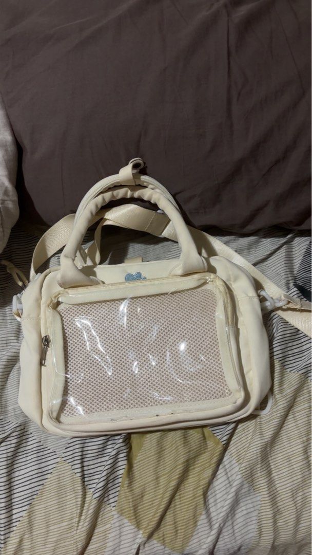 Pre-owned crossbody ita bag (Category: Cross-body Bags) located in Taguig. Submitted by airavyue (Listing ID 1470119620, Image 1). Description: used once or twice only subject to some stains x sensi.