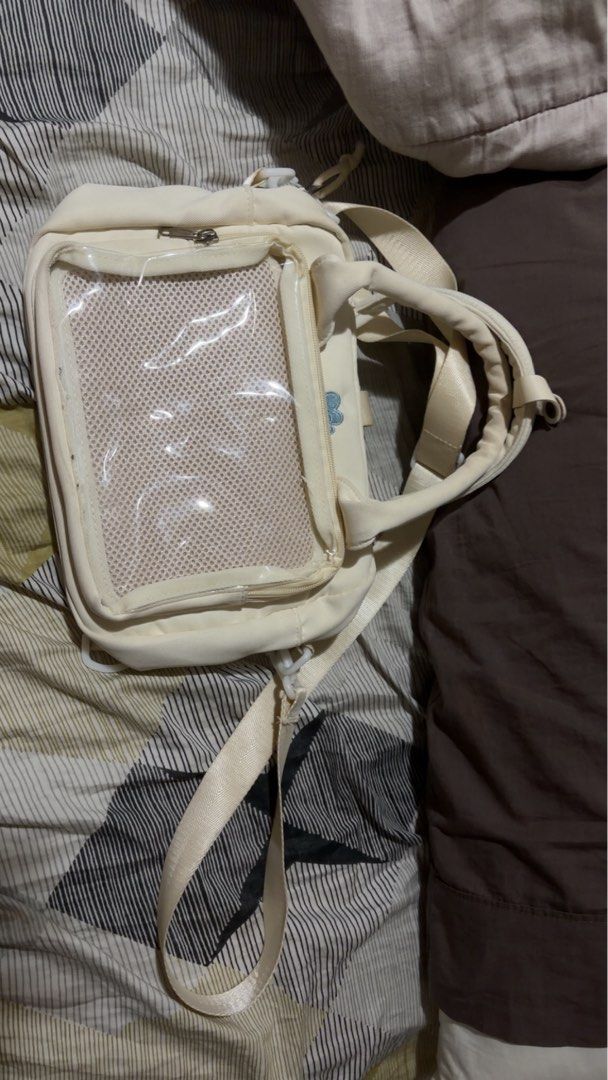 Pre-owned crossbody ita bag (Category: Cross-body Bags) located in Taguig. Submitted by airavyue (Listing ID 1470119620, Image 2). Description: used once or twice only subject to some stains x sensi.