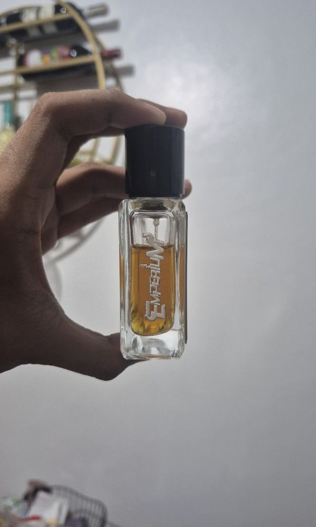 PRMNKY Prime Monkey Emperium Parfum (Category: Fragrance & Deodorants) located in Agdangan. Submitted by hooxicentaurj (Listing ID 1470101223, Image 2). Description: old batch (40/50ml left) pay as you order shipping: sat-sun (jnt) mon-sun (lalamove) 📍 biñan, laguna.