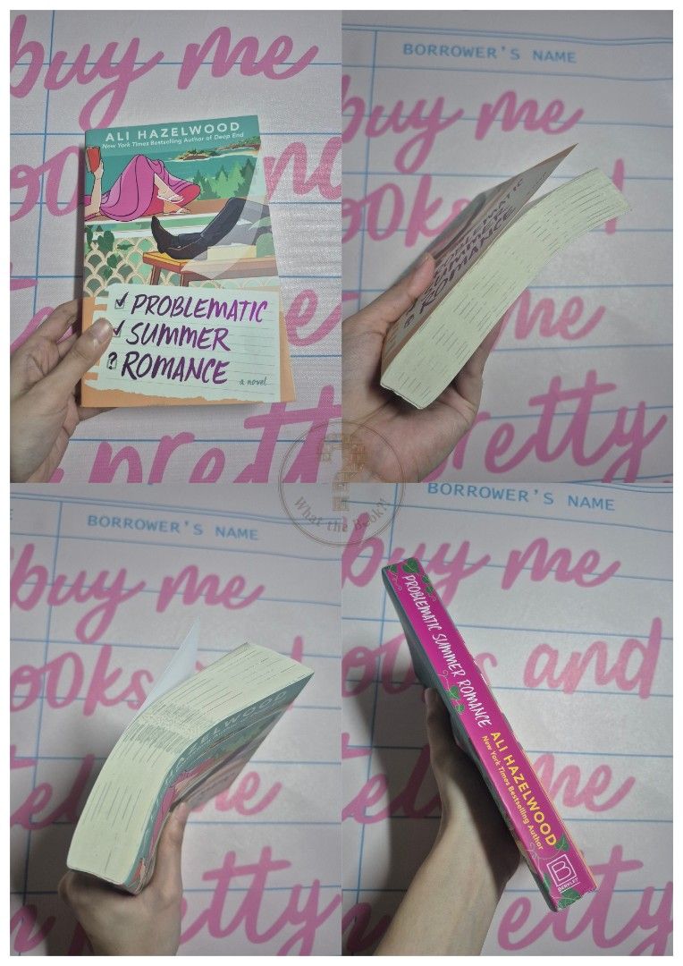 Problematic Summer Romance by Ali Hazelwood (Category: Storybooks) located in Santa Rosa. Submitted by what.the.book (Listing ID 1469996587, Image 1). Description: .