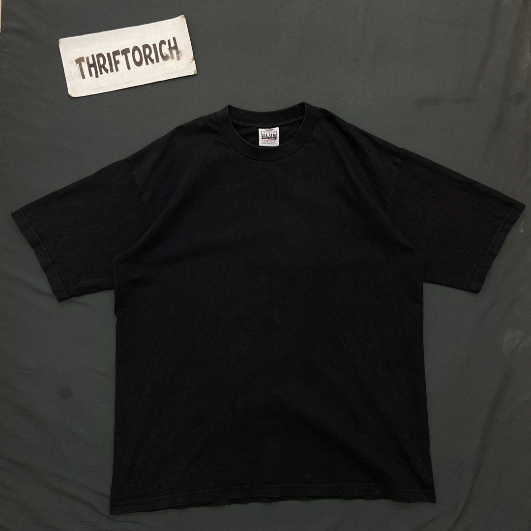 Proclub plain black tshirt (Category: Tshirts & Polo Shirts ) located in Manila. Submitted by ivan_carbungco (Listing ID 1469993820, Image 1). Description: PROCLUB BLACK TSHIRT 24.5 by 28.5 GOOD CONDITION NEED WASH COMPLETE TAGS 800 CLAIM.