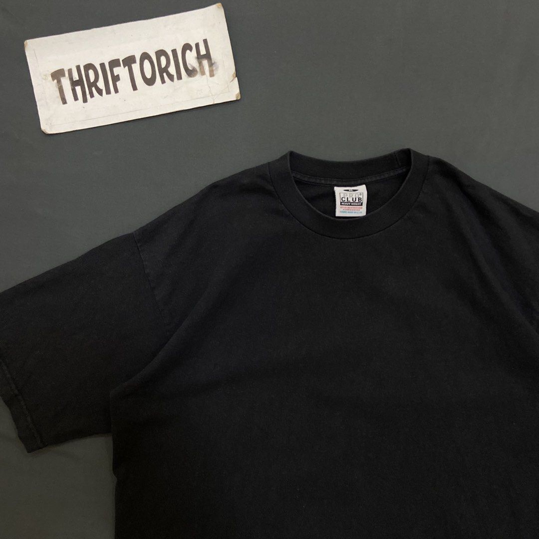 Proclub plain black tshirt (Category: Tshirts & Polo Shirts ) located in Manila. Submitted by ivan_carbungco (Listing ID 1469993820, Image 2). Description: PROCLUB BLACK TSHIRT 24.5 by 28.5 GOOD CONDITION NEED WASH COMPLETE TAGS 800 CLAIM.