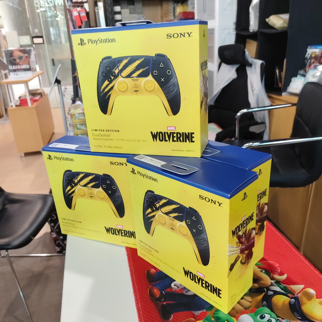 PS5 DualSense Wireless Controller Wolverine Limited Edition, Video ...