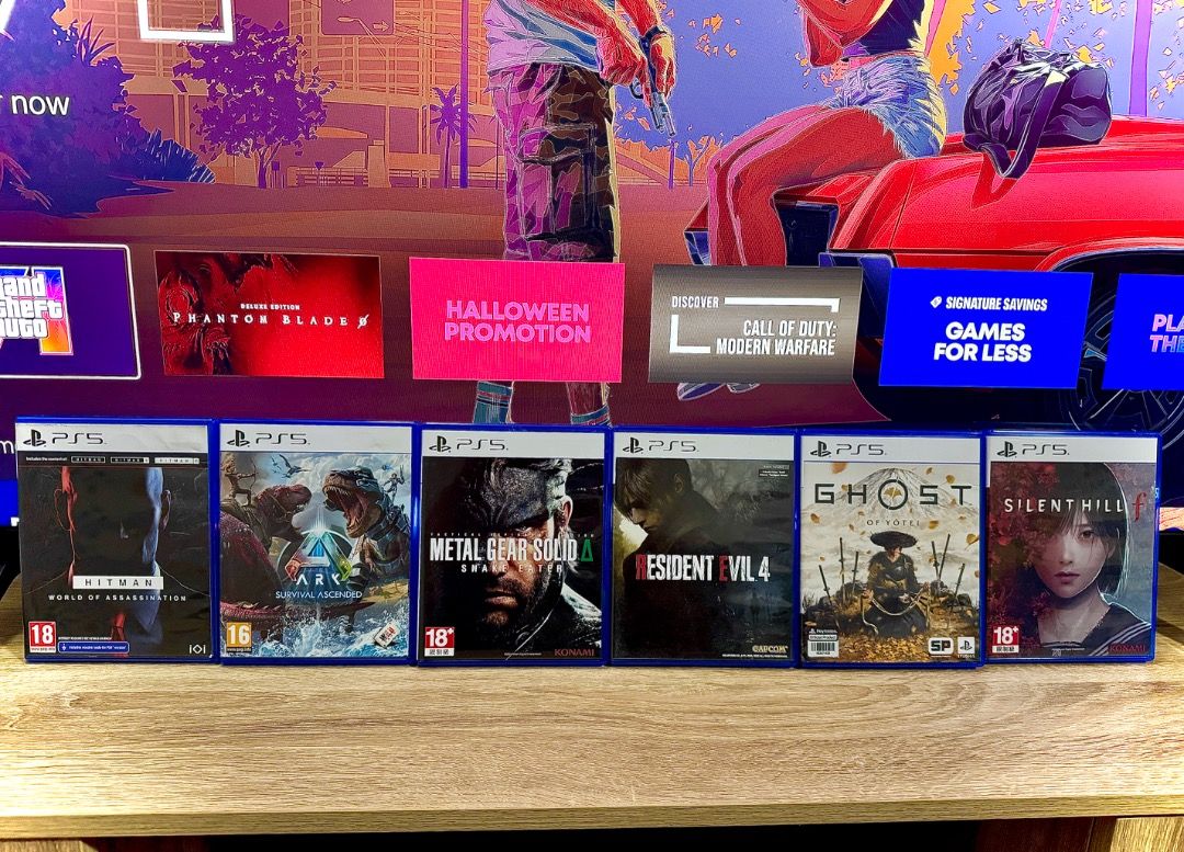 PS5 Games (Category: PlayStation) located in Caloocan City. Submitted by fasttree_0317d1 (Listing ID 1470068218, Image 1). Description: 🎮 PS5 Physical Games for Sale Selling my PS5 physical games! Available titles and prices: * Hitman: World of Assassination — ₱1,800 * ARK: Survival Ascended — ₱1,700 * Metal Gear Solid Δ: Snake Eater — ₱2,300 * Resident Evil 4 Remake — ₱1,500 * Ghost of Yōtei — ₱2,200 * Silent Hill f — ₱2,200 ✅ Individual purcha