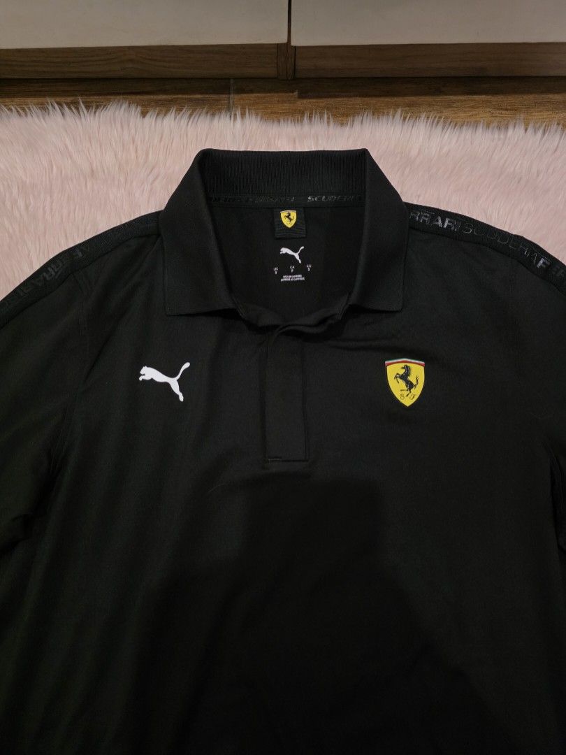 Puma ferrari polo shirt (Category: Tshirts & Polo Shirts ) located in Manila. Submitted by machoxmatt (Listing ID 1469976604, Image 3). Description: like new size: small (18.5, L26) mop:bdo/gcash shipping at buyer's expense.