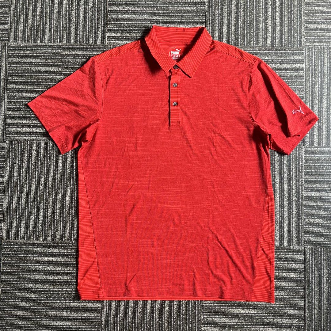 PUMA GOLF DRI-CELL POLO SHIRT (Category: Tshirts & Polo Shirts ) located in Imus. Submitted by thriftsportph (Listing ID 1470007821, Image 1). Description: PUMA GOLF DRI-CELL POLO SHIRT Size on Tag : Extra Large (US) Dimension : L30” W24” Price : 400 Condition : 9.5/10 Issue : N/A.