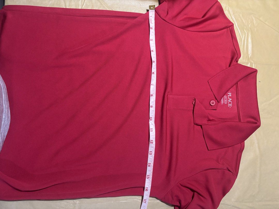 Quick dry shirt (Category: Babies & Kids Fashion) located in Quezon City. Submitted by irresistiblebam (Listing ID 1470094312, Image 3). Description: • Material: 100% polyester mesh pique designed for breathability and active wear. • Moisture Control: Built-in moisture-wicking and quick-dry technology to keep kids cool. • Design: Flat rib-knit collar, a button placket, short sleeves, and side-hem vents. Color: Red Original price: $23.