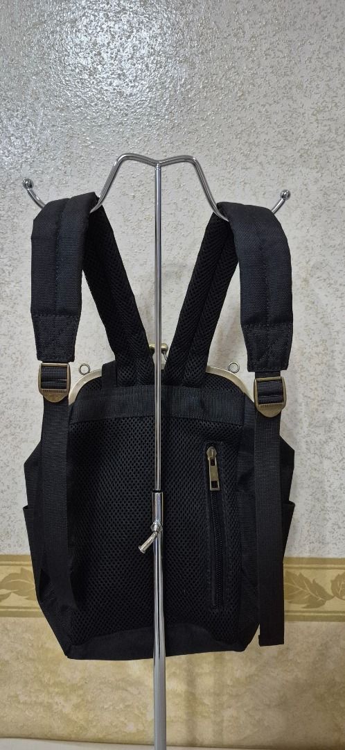 R18-450 JAPANESE STYLE ANTITHEFT KISSLOCK MINI BACKPACK (Category: Backpacks) located in Valenzuela. Submitted by dailyhappyfinds (Listing ID 1469988890, Image 2). Description: BRAND: n/a -Brand new without tag -Double lock, kiss lock and snap lock with back pocket *Mall pullout/ factory pullout. Please manage your expectations. .