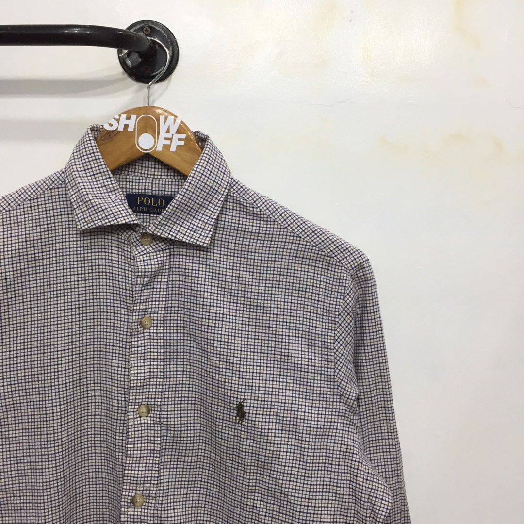 Ralph Lauren (Category: Formal Shirts) located in Santa Rosa. Submitted by gardenofthrifts (Listing ID 1469948265, Image 2). Description: Shirt ₱980 M Width: 20 Length: 26.6 10/10 Condition Comment “Mine” below to purchase..