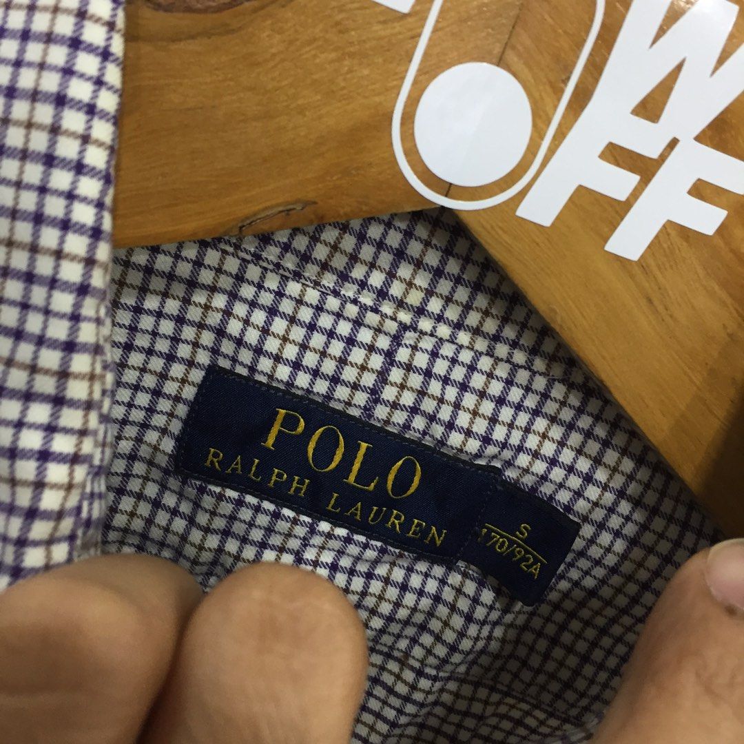 Ralph Lauren (Category: Formal Shirts) located in Santa Rosa. Submitted by gardenofthrifts (Listing ID 1469948265, Image 3). Description: Shirt ₱980 M Width: 20 Length: 26.6 10/10 Condition Comment “Mine” below to purchase..