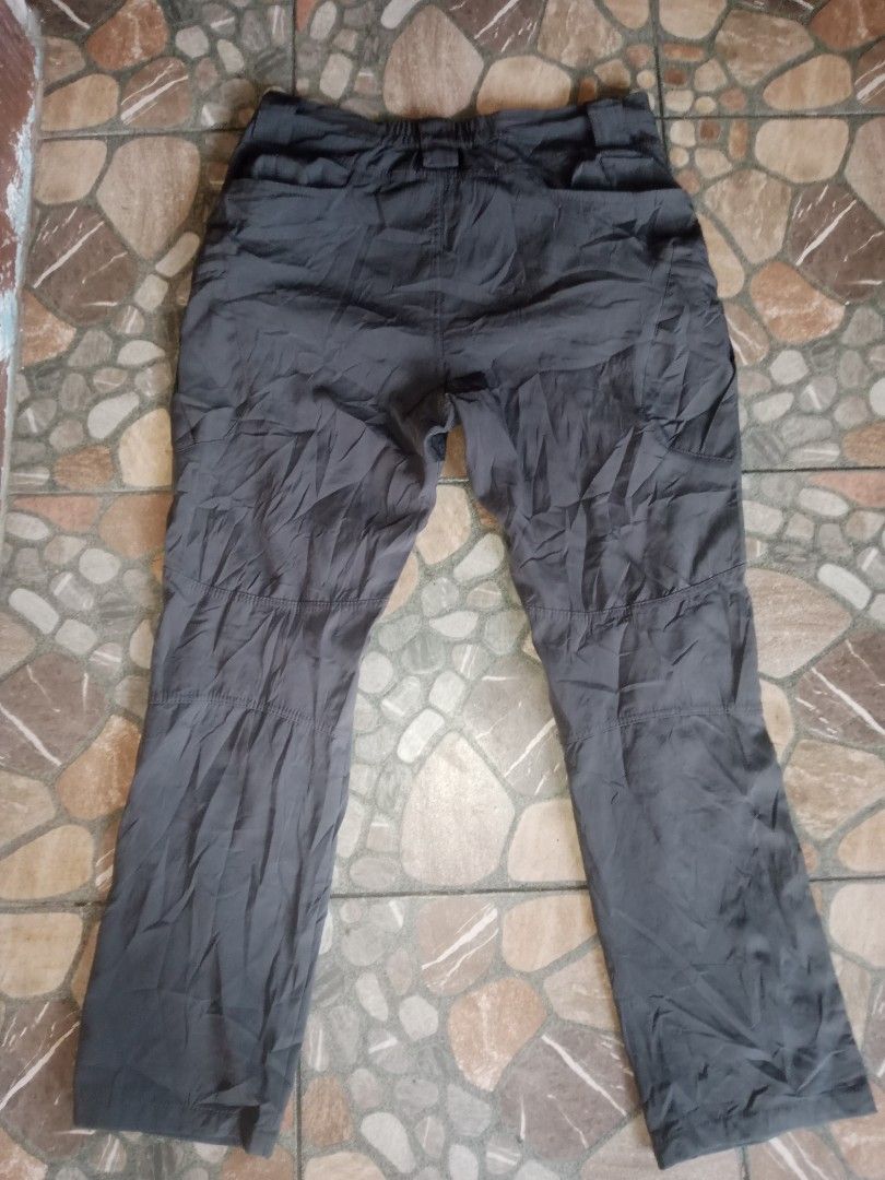 Random Men's tactical pants. (Category: Other Sports Equipment and Supplies) located in Dasmarinas. Submitted by francoprancisco (Listing ID 1470041008, Image 2). Description: Random tactical pants. XL-36X41 DIMES. Japan Source. Stretchable/lighweight/quickdry water repellant fabric. multi pockets. excellent no issue noflaws. like new 680 plus sfee.