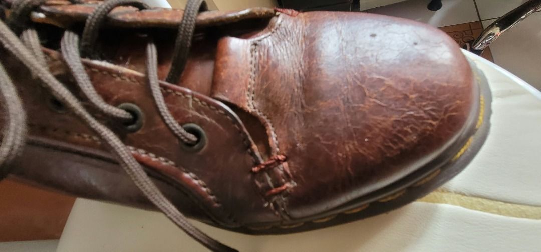 Rare vintage and original Dr. Martens (with issue) - PHP 1,000 (Category: Boots) located in Pasig City. Submitted by drivenn (Listing ID 1469973227, Image 3). Description: Rare vintage and original Dr. Martens (with issue) - PHP 1,000 8 US M / 7 UK / 41 EU Very good condition PHP 1,000 + SF PM to transact .