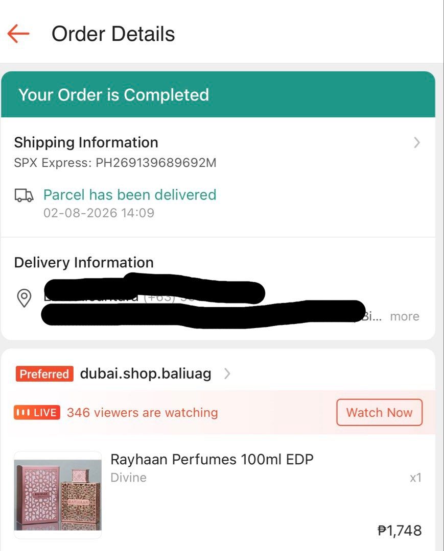 Rayhaan Divine (Category: Fragrance & Deodorants) located in Manila. Submitted by linz.alcantara (Listing ID 1470123904, Image 3). Description: - Authentic Rayhaan fragrance - Bought from Dubai Baliuag Shop - About 90-95% juice level, with box - Barely used.