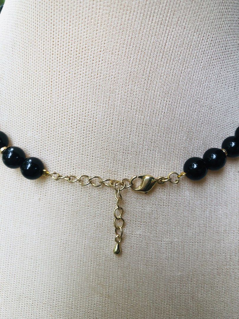 Real black onyx (Category: Necklaces) located in Manila. Submitted by anneverz (Listing ID 1470055857, Image 3). Description: Real black onyx Necklace .
