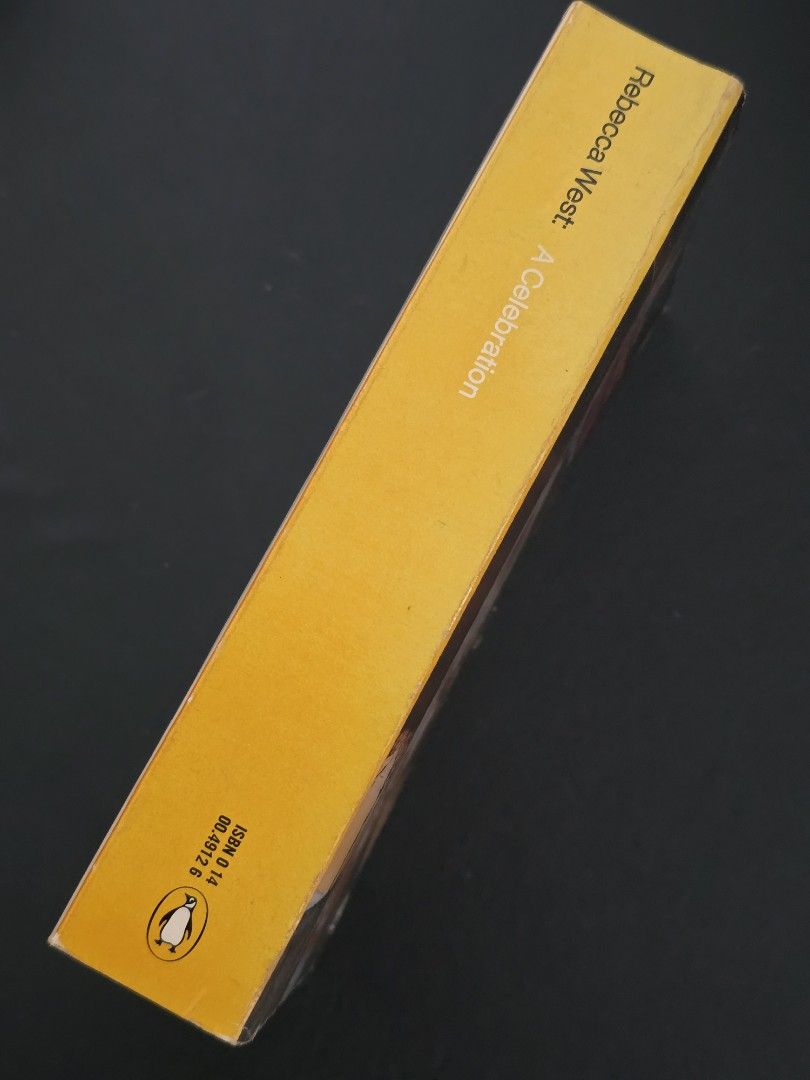 Rebecca West: A Celebration (1978 Edition) (Category: Storybooks) located in Dasmarinas. Submitted by curatedreadsbykat (Listing ID 1469956455, Image 2). Description: ✨ Secondhand ✨ This is a preloved copy so kindly manage your expectations. May have flaws like dents, tanning, foxing, writings, etc. ✨ Kindly swipe left on the picture section of the listing to see the condition of the book..